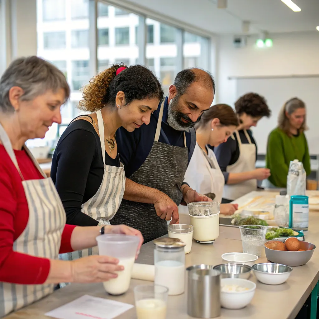 Plant-Based Milk Course Participants